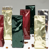 Custom Label Mug Stuffers Promotional and Event Coffee Favors Color Bags