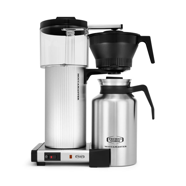 Moccamaster CDT Grand Brewer in Brushed Silver