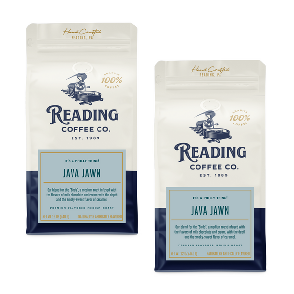 Two bags of Java Jawn Coffee