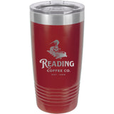20oz Reading Coffee Company Metal Tumblers