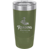 20oz Reading Coffee Company Metal Tumblers