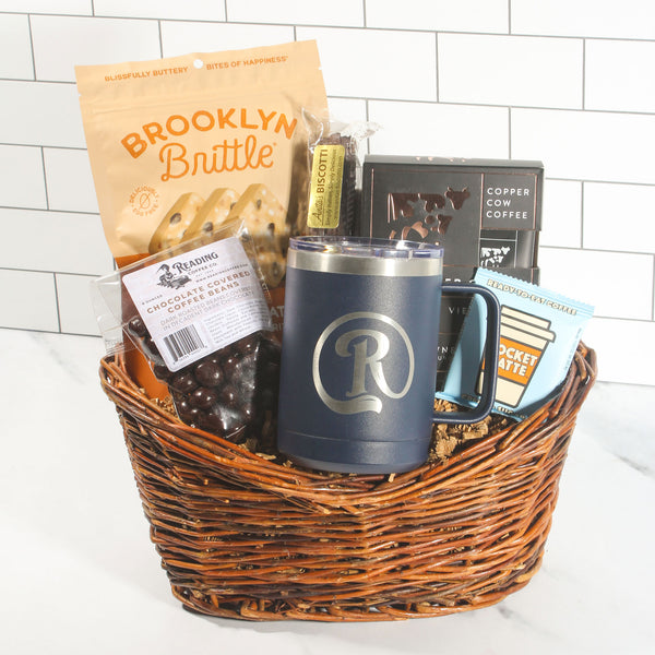 Have Coffee, Will Travel Gift Basket