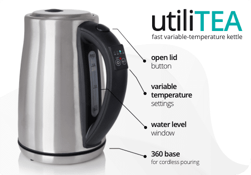 Utilitea Variable-Temperature Electric Kettle – Reading Coffee Company