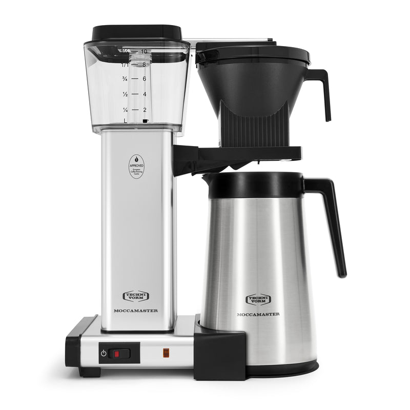 Moccamaster KBGT - Silver - Stainless Steel Carafe