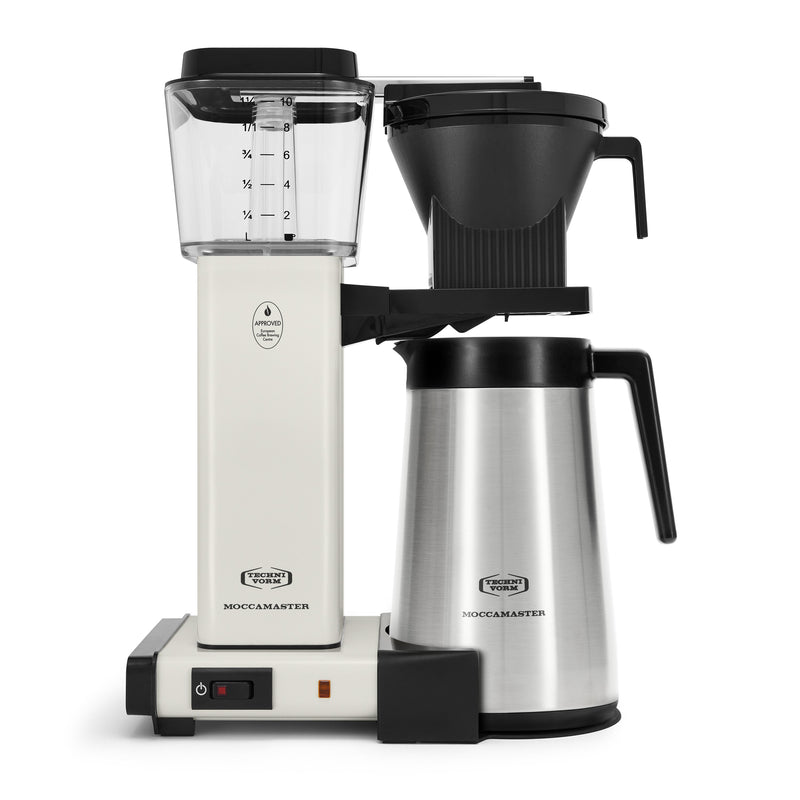 Moccamaster KBGT - White - Stainless Steel Carafe