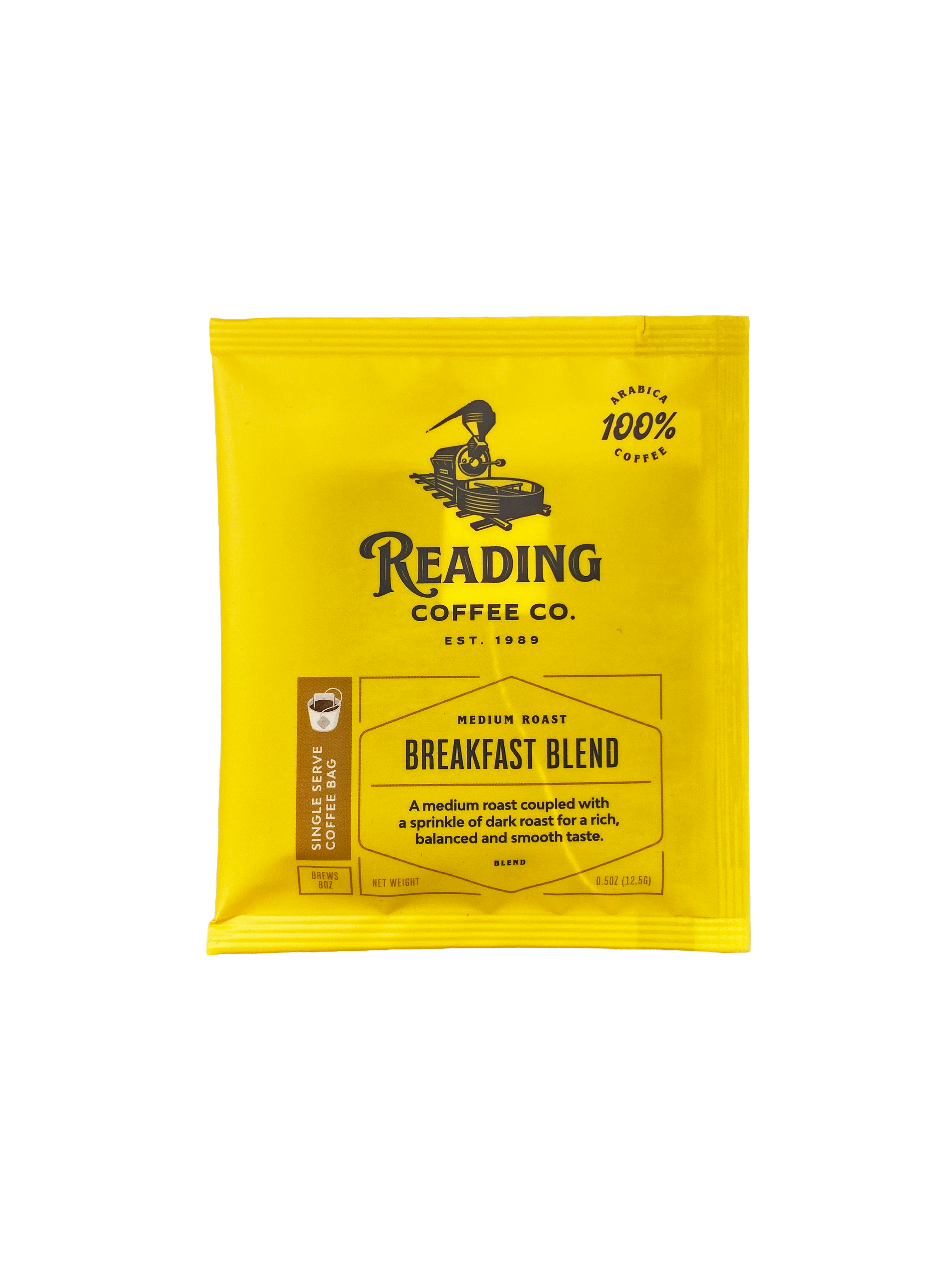 Breakfast Blend Pour Ta Single Serve Coffee – Reading Coffee Company