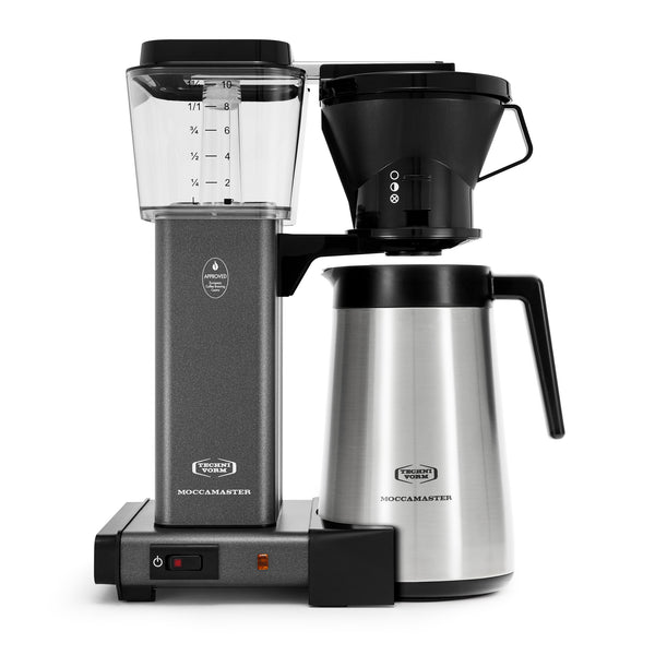 Moccamaster KBT - Stone Grey - Stainless Steel Carafe