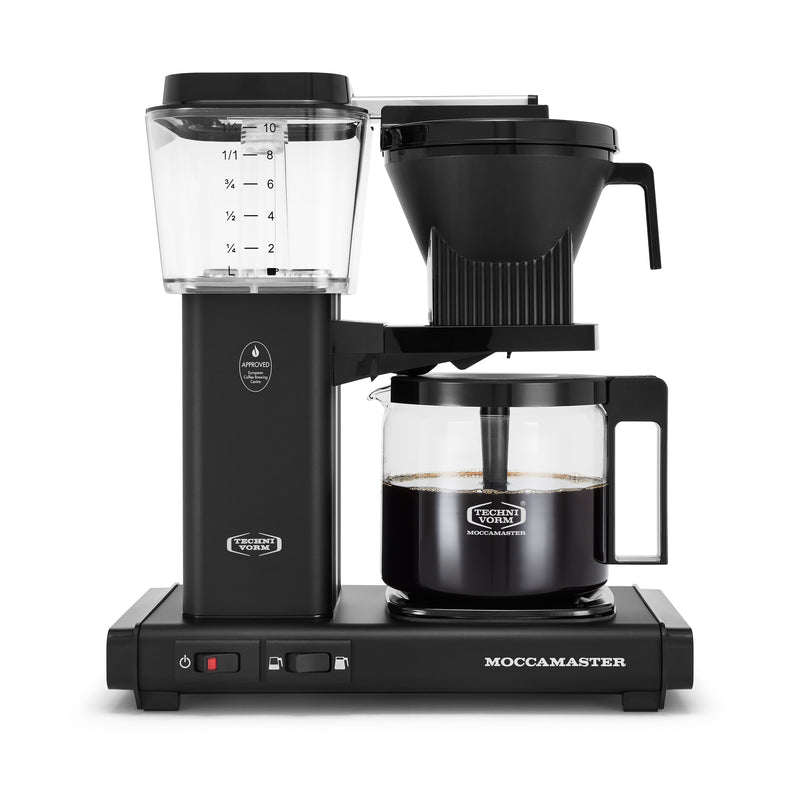Moccamaster KBGV Select - Matte Black - Glass Carafe
