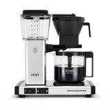 Moccamaster KBGV Select - Polished Silver - Glass Carafe