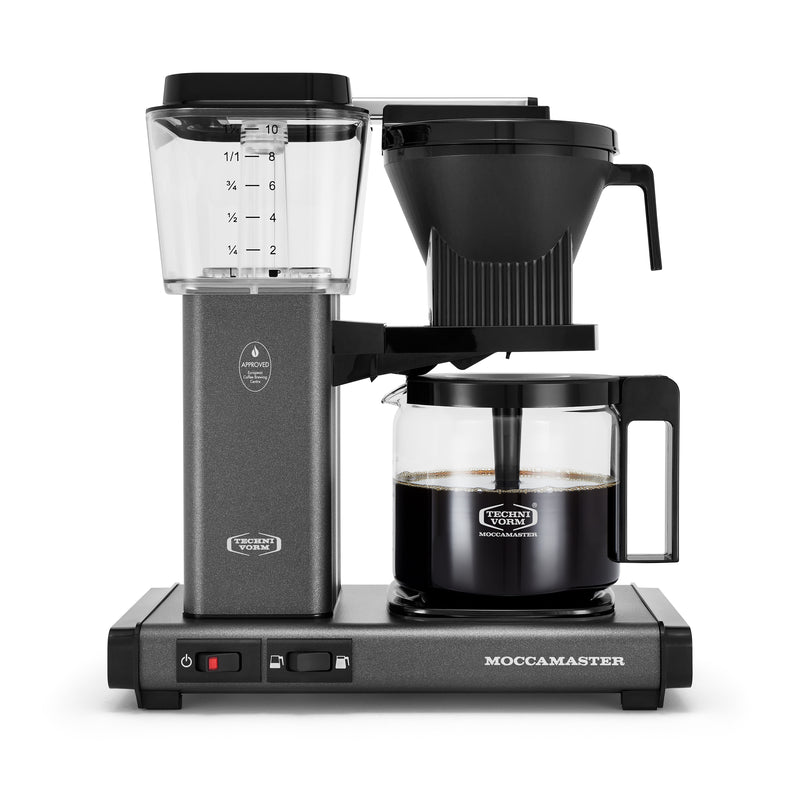 Moccamaster KBGV Select - Stone Grey - Glass Carafe