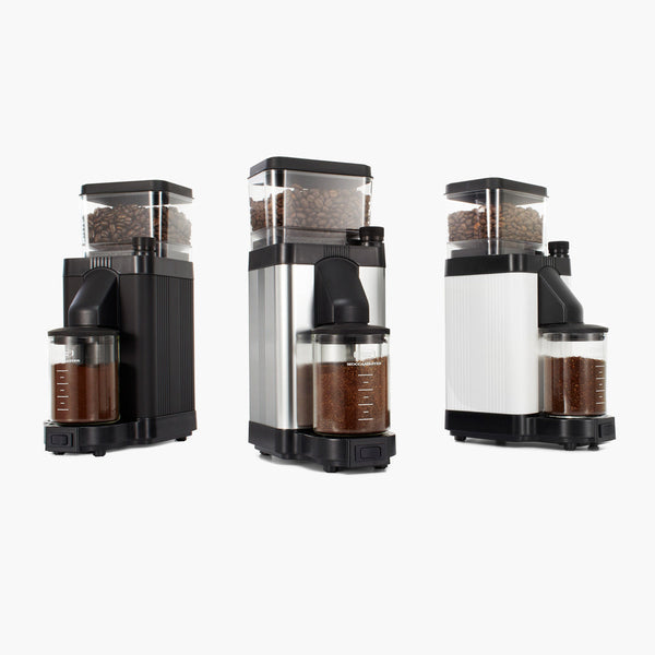 Moccamaster KM5 Burr - MatteBlack-Stainless-White - Grinder Group