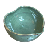 Handcrafted Heart-Shaped Matcha Bowl