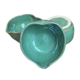 Handcrafted Heart-Shaped Matcha Bowl