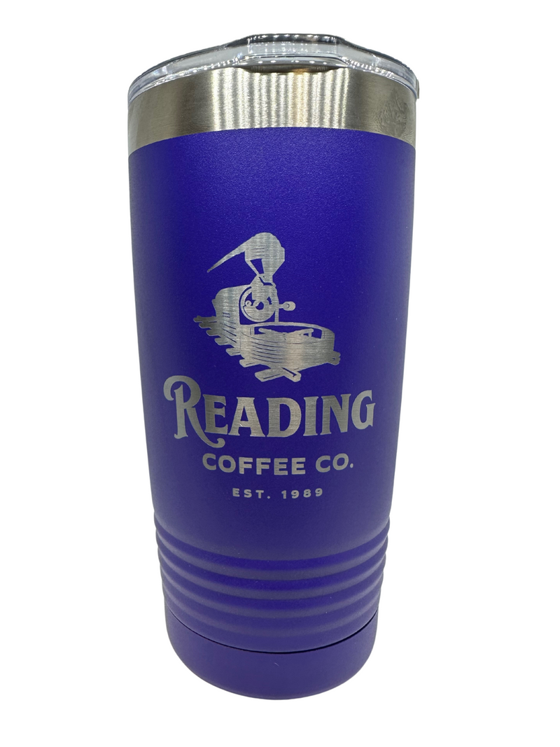 20 oz Reading Coffee Company Metal Tumblers