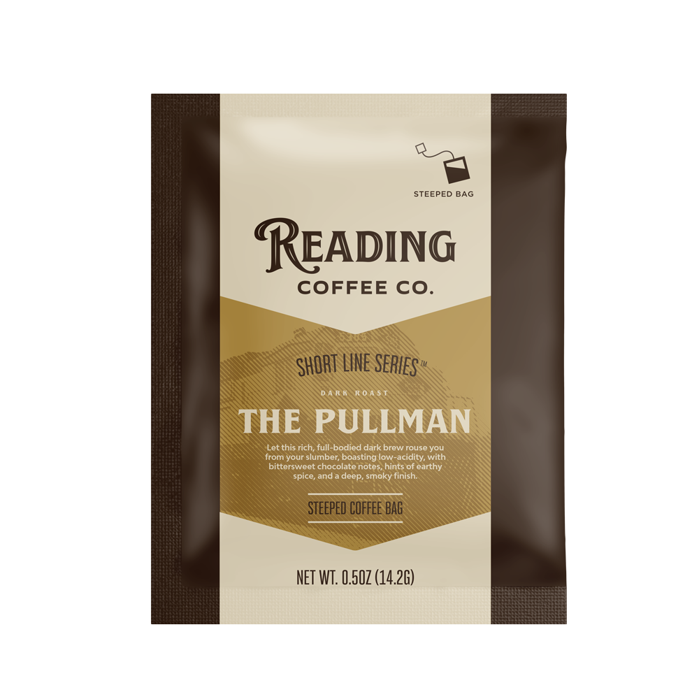 "The Pullman" Steeped Single Serve Coffee Reading Coffee Company