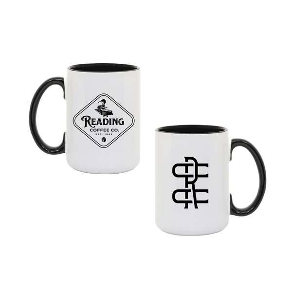 Reading Coffee Mug - 15 oz