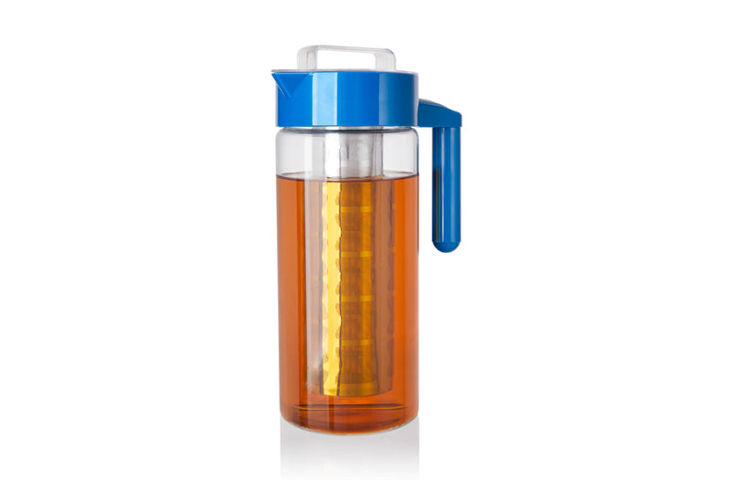 Iced Tea Pitcher and Infuser - Sky Blue