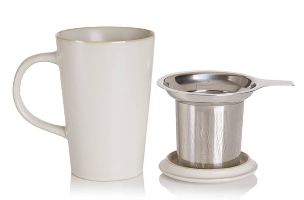 Kawa Mug and Tea Infuser - Ash Color