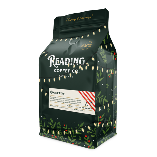 Gingerbread Premium Holiday Flavored Christmas Coffee