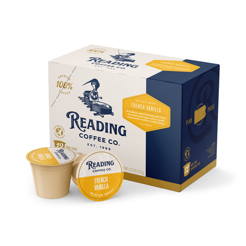 French Vanilla K Cup Reading Coffee Company