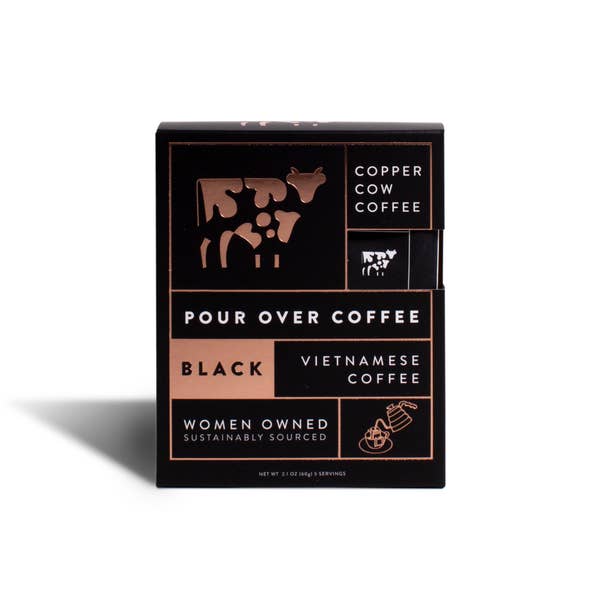 Copper Cow Coffee "Straight Up" 5-Pack
